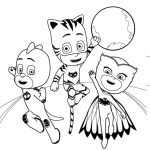 PJ Masks coloring pages free