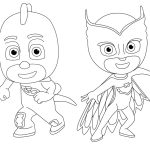 PJ Masks coloring pictures free