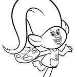 Paint Trolls coloring pages