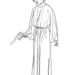 Princess Leia coloring pages