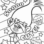 Princess Poppy coloring pages Best of Trolls Movie