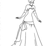 Princess and The Frog coloring pages