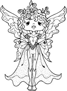Printable Fairy coloring pages