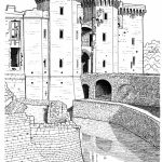 Raglan Castle coloring pages