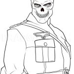 Red Skull coloring pages