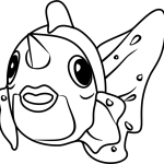 Seaking pokemon coloring pages