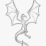 Skyrim Dragon coloring pages
