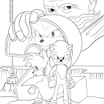 Sonic The Hedgehog 2 Movie coloring pages