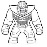 Thanos Avengers coloring page