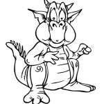 Ugly Dragon coloring pages