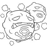 Weezing Pokemon coloring pages