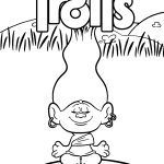 Zen Trolls coloring pages