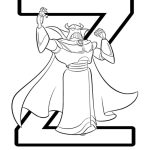 Zurg coloring pages
