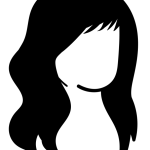 Long hair girl coloring pages