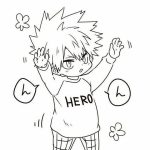 Anime boy hero coloring pages