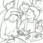 Be a Good Friend coloring pages