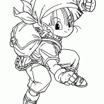 Bulma coloring pages