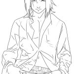 Cool Sasuke coloring pages