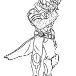 Digital Androxus coloring pages
