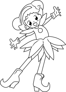 Doremi smiling coloring pages