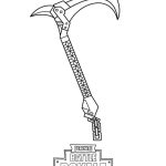 Fortnite Pickaxe coloring pages
