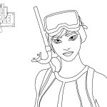 Girl Character of Fortnite Battle Royale