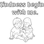 Kindness with Me coloring pages