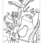 Kung Fu Panda coloring pictures