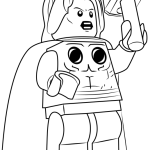 Lego Thor coloring pages