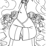 Lord Shen gang coloring pages