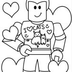 Love Roblox coloring pages