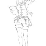 Lucy Heartfilia Journey coloring pages