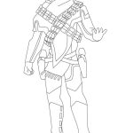 Mancake Fortnite coloring pages
