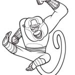 Master Monkey coloring pages