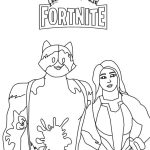 Meowscles and She Hulk Fortnite coloring pages