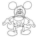 Mickey Mouse NFT coloring pages