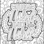 Motivational Quotes coloring pages