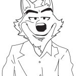 Mr Wolf The Bad Guys coloring pages