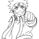 Naruto Uzumaki coloring pages