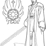 Obi Wan Kenobi coloring pages