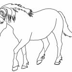 Palomino Welsh Horse coloring pages