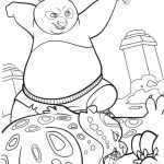 Po Beat Tai Lung coloring pages