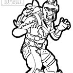Rex In Fortine coloring pages