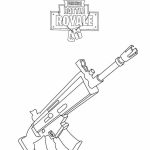 Rifle Scar Fortnite coloring pages