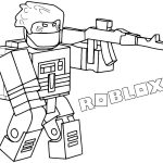 Roblox Bandit coloring pages