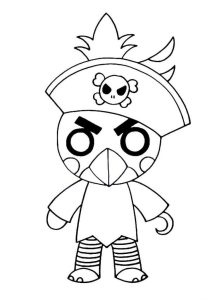 Roblox Pirate coloring pages