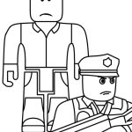Roblox Police coloring pages