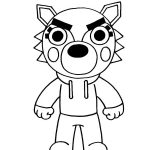 Roblox Wolf coloring pages