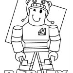 Roblox character coloring pages