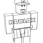 Roblox guest coloring pages